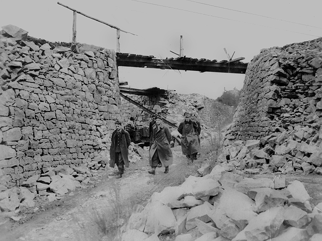 Cleurie Quarry 1944 - U.S. 3rd Infantry Division Photography WWII